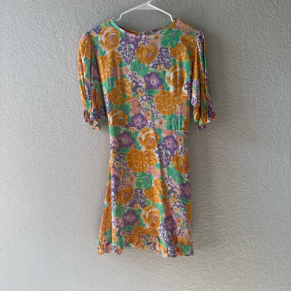 Faithful the Brand Floral Mini Dress